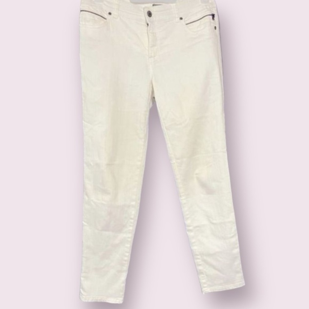 Chico’s Women’s White So Slimming Jeans Size‎ 0